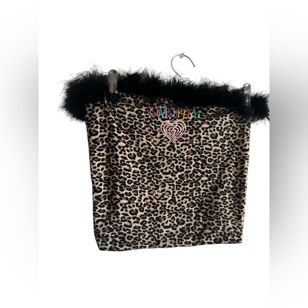 OMIGHTY top leopard print